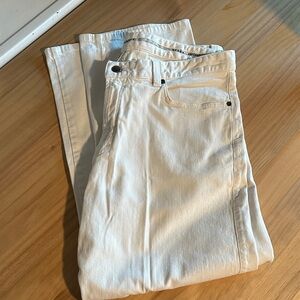 Ermenegildo Zegna Cream Jeans